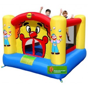 Детский надувной игровой батут веселый клоун Happy Hop Clown Bouncer 9001