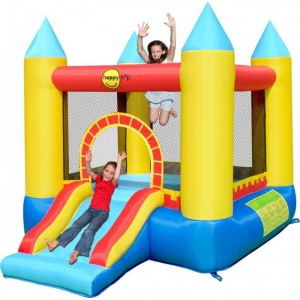 Надувной батут замок Happy Hop Castle Bouncer with Slide 9314