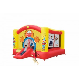 Детский надувной батут клоун Happy Hop Super Clown Slide Bouncer 9014N