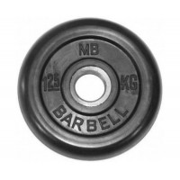 Диск обрезиненный barbell 51 мм 1.25 кг