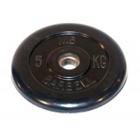 Диск обрезиненный barbell 26 мм 5 кг