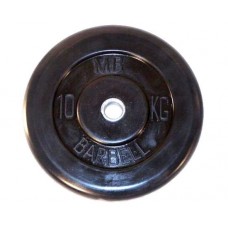 Диск обрезиненный barbell 26 мм 10 кг