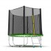 Распродажа - EVO Jump External 6ft (Green) Батут с внешней сеткой и лестницей, диаметр 6ft (зеленый)