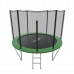 Распродажа - EVO JUMP External 10ft (Green) Батут СКЛАДНОЙ с внешней сеткой и лестницей, диаметр 10ft (зеленый)