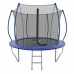 Распродажа - EVO JUMP Internal 8ft (Blue) Батут  СКЛАДНОЙ с внутренней сеткой и лестницей, диаметр 8ft (синий)
