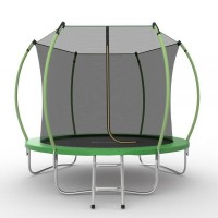Распродажа - EVO JUMP Internal 10ft (Green) Батут с внутренней сеткой и лестницей, диаметр 10ft (зеленый)