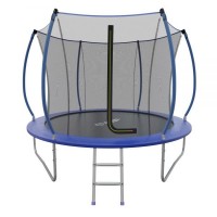 Распродажа - EVO JUMP Internal 10ft (Blue) Батут  СКЛАДНОЙ с внутренней сеткой и лестницей, диаметр 10ft (синий)