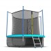 Распродажа - EVO JUMP Internal 10ft (Wave). Батут с внутренней сеткой и лестницей, диаметр 10ft (морская волна) + нижняя сеть