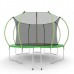 Распродажа - EVO JUMP Internal 12ft (Green) Батут с внутренней сеткой и лестницей, диаметр 12ft (зеленый)