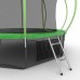 Распродажа - EVO JUMP Internal 12ft (Green) + Lower net. Батут с внутренней сеткой и лестницей, диаметр 12ft (зеленый) + нижняя сеть