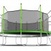 Распродажа - EVO JUMP Internal 16ft (Green) Батут с внутренней сеткой и лестницей, диаметр 16ft (зеленый)