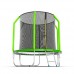 Распродажа - EVO Jump Cosmo 6ft (Green) Батут с внутренней сеткой и лестницей, диаметр 6ft (зеленый)