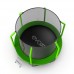 Распродажа - EVO JUMP Cosmo 8ft (Green) + Lower net. Батут с внутренней сеткой и лестницей, диаметр 8ft (зеленый) + нижняя сеть