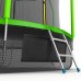 Распродажа - EVO JUMP Cosmo 10ft (Green) + Lower net. Батут с внутренней сеткой и лестницей, диаметр 10ft (зеленый) + нижняя сеть