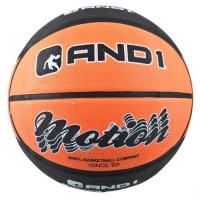 Баскетбольный мяч AND1 Motion black/orange