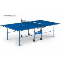 Теннисный стол Start Line Olympic синий с сеткой 6021