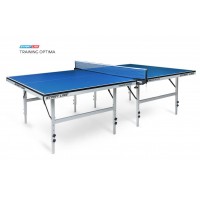 Теннисный стол Start Line Training Optima blue - стол для настольного тенниса с системой регулировки высоты 