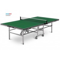 Теннисный стол Start Line Leader green - клубный стол для настольного тенниса Подходит для игры в помещении, идеален для тренировок и соревнований 60-720-1