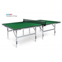 Теннисный стол Start Line Training Optima green - стол для настольного тенниса с системой регулировки высоты 