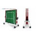 Теннисный стол Start Line Compact Expert Indoor green - компактная модель теннисного стола для помещений  Уникальный механизм трансформации 6042-21