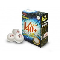 Мячи DOUBLE FISH 40+ 3*, 6 мячей в упаковке, белые Для профессионалов A110F