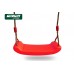 Пластиковое сиденье для качели лодочка красное slp sistems slp04-101